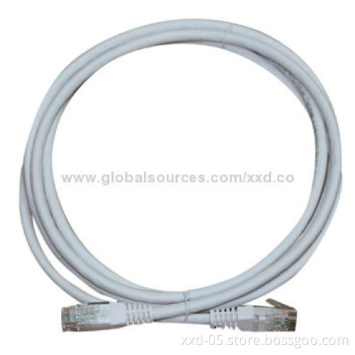 UTP 241AWG Cat6 Stranded Copper Cable with RJ45 Conductor, BC or CCA or CCS Conductor